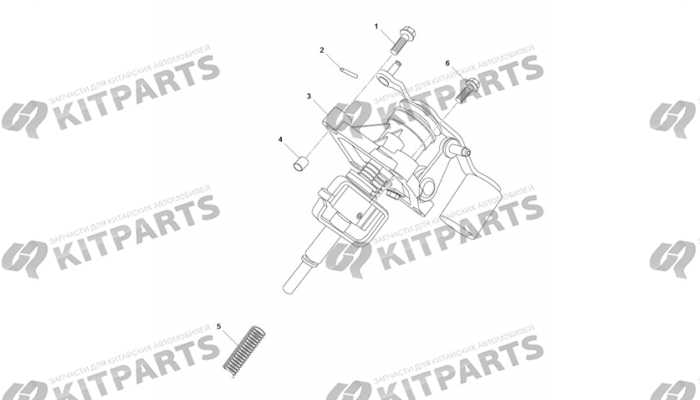 Механизм переключения передач Lifan Cebrium