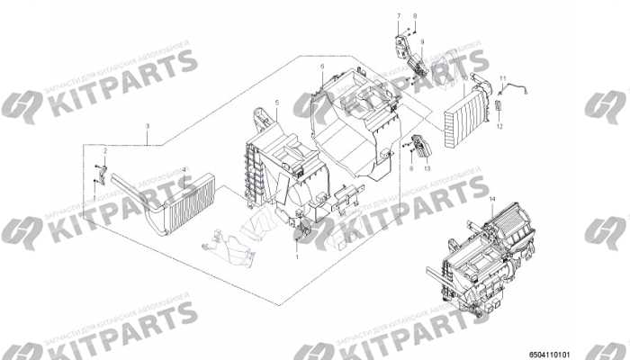 Радиатор отопителя Lifan Solano 2