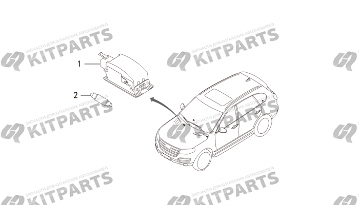 Подсветка пола Haval H8
