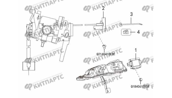 Блок иммобилайзера Great Wall DW Hower H5