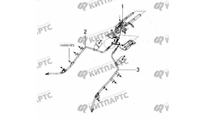 Стояночный тормоз Great Wall Wingle